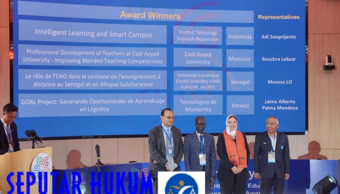 Bersaing dengan 131 Perguruan Tinggi ITS Raih Penghargaan dari UNESCO