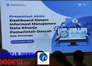 Hanya Dengan Sekali Klik, Bupati Dan Wakil Bupati Dapat Pantau Kinerja 11 OPD
