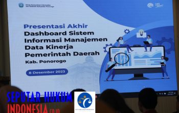 Hanya Dengan Sekali Klik, Bupati Dan Wakil Bupati Dapat Pantau Kinerja 11 OPD