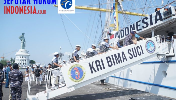 Pangkoarmada II Lepas Keberangkatan KRI Bima Suci