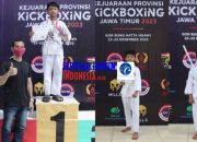 ATELIT SURABAYA SUMBANG 2 MEDALI Di KEJUARAAN PROVINSI JAWA TIMUR KICKBOXING 2023