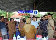 Lanal Batuporon Gelar Bakti Sosial Pengobatan Gratis Desa