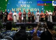 Indahnya Perayaan Natal Di Balai Kota Surabaya