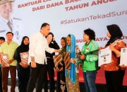 ERI CAHYADI BAGIKAN DBHCT, 9.370 KPM DAPAT MASING-MASING RP1,4 JUTA