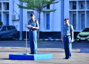 UPACARA BENDERA 17-AN LANTAMAL VI MAKASSAR, BACAKAN AMANAT PANGLIMA TNI