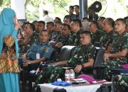 PRAJURIT GALAGASI PERKASA YON POM 2 MAR MENGIKUTI SAFARI PEMBINAAN MENTAL