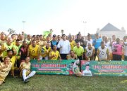 Sambut HUT Kemerdekaan RI, Plt. Bupati Sidoarjo Resmi Membuka Liga Kemerdekaan Pesawad Old Star