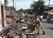 Pasca Penertiban PKL di Pasar Loak Dupak Rukun, Satpol PP Surabaya Siapkan Personil Pengamanan