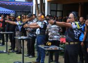 Peringati HUT Bhayangkara ke 78, Polda Jatim Gelar Lomba Menembak Kapolda Cup