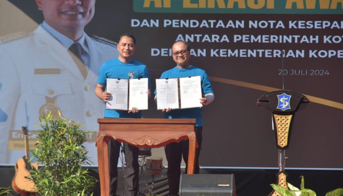 Pemkot Surabaya Luncurkan Aplikasi Awasi Boyo Saat Harkopnas ke 77 