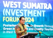 Hadir di West Sumatera Investment Forum 2024, Pj Gubernur Jatim Optimistis Perekonomian Tumbuh Inklusif