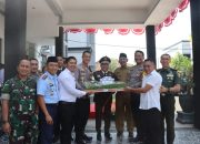 Soliditas Penegak Hukum Polres Magetan Kirim Tumpeng ke Kejari di Hari Bhakti Adhyaksa ke-64