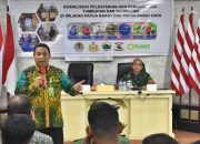 PRAJURIT PETARUNG PASMAR 3 IKUTI SOSIALISASI PELESTARIAN TUMBUHAN DAN SATWA LIAR DI WILAYAH PAPUA