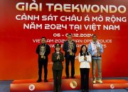 Tim Garuda Bhayangkara Presisi Juara Umum ke-2 di Ajang Taekwondo Polisi Terbuka Vietnam