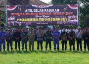 Hadiri Apel Gelar Pasukan Katupat 2025, Ini Pesan Kasdim 0801/ Pacitan
