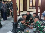 Satgas TMMD ke-123 Tulungagung Gelar Buka Bersama Warga Desa Nglurup