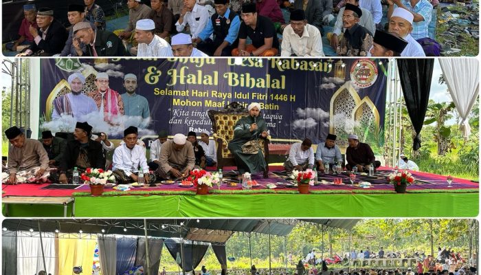 Pengajian Haul Buju’ Desa Rabasan dan Halal Bihalal Meningkatkan Keimanan dengan Kesabaran