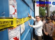 “Wali Kota Eri Cahyadi Pimpin Penyegelan Gudang Tak Berizin di Margomulyo”